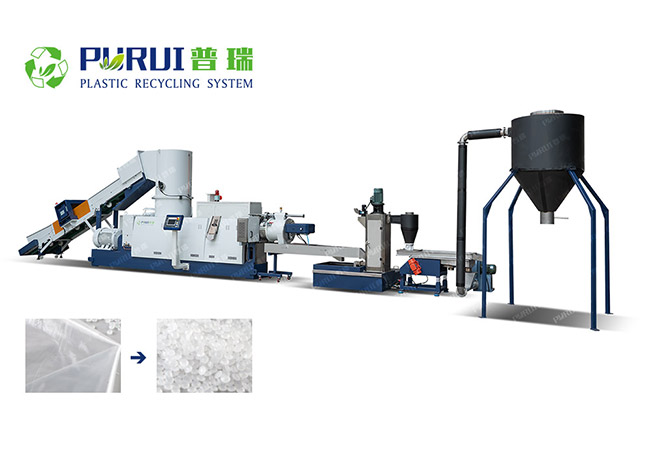塑料薄膜回收造粒機